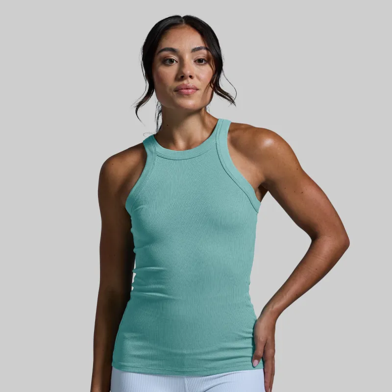 Day to Day Ribbed Tank (Nile Blue) sold by Born Primitive