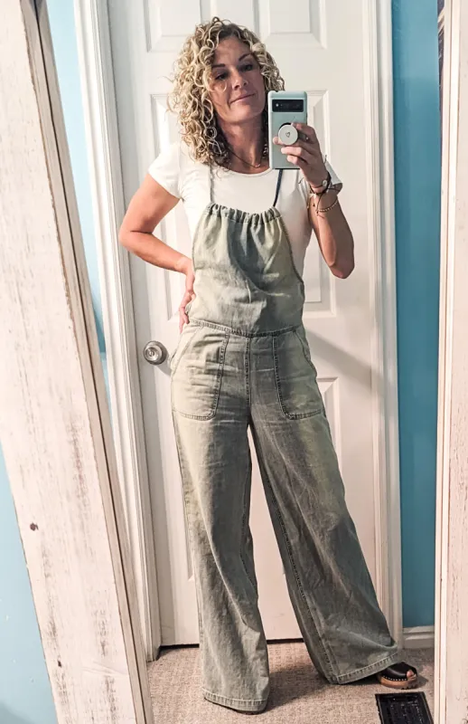 Vintage Denim Overalls sold by Roxie’s Picks