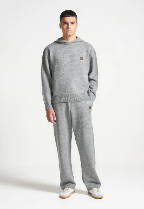 Signature Mohair-Blend Joggers - Grey sold by Maniere De Voir