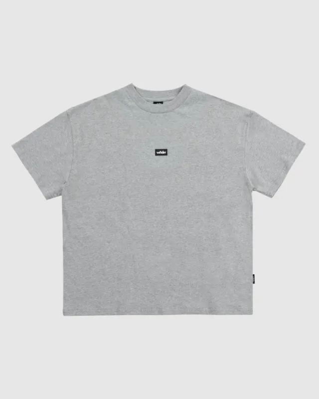 SOHO CLUB TEE - GREY MARLE sold by WNDRR
