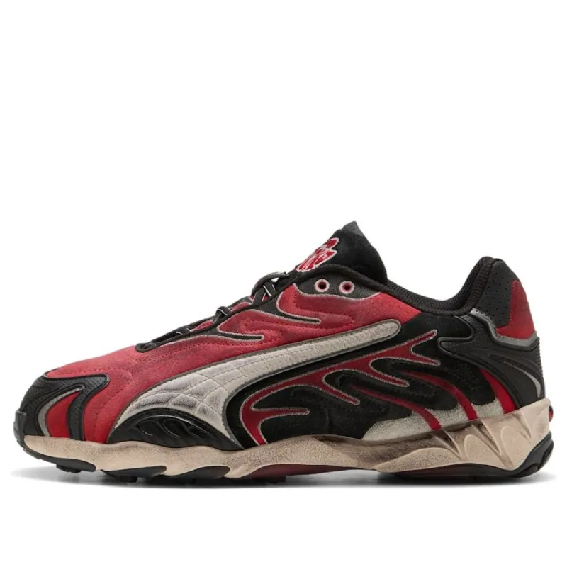 PUMA x A$AP Rocky Inhale 'Distressed Pack Black Pop Red' 402453-01 sold by KicksCrew
