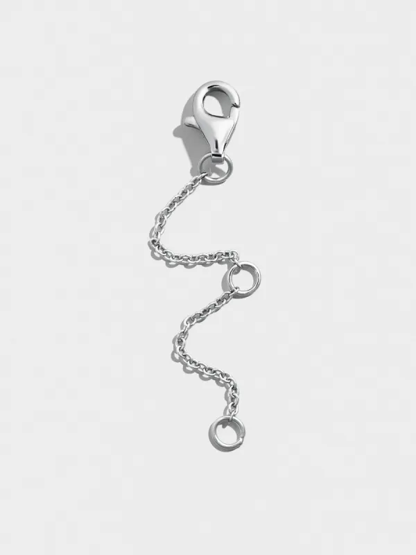Delicate Chain Extender - Silver sold by BaubleBar