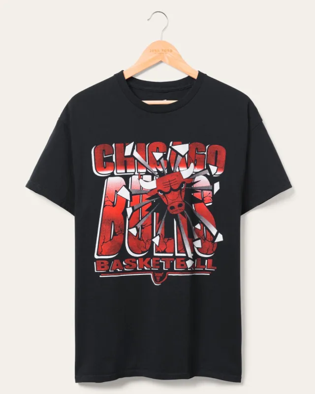 Bulls Break Through Short Sleeve Tee sold by Junk Food Clothing