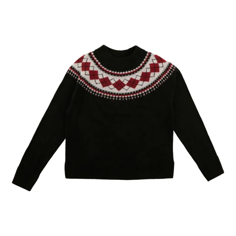 mySTYLE Women's Fair Isle Mock-Neck Sweater sold by Giant Tiger