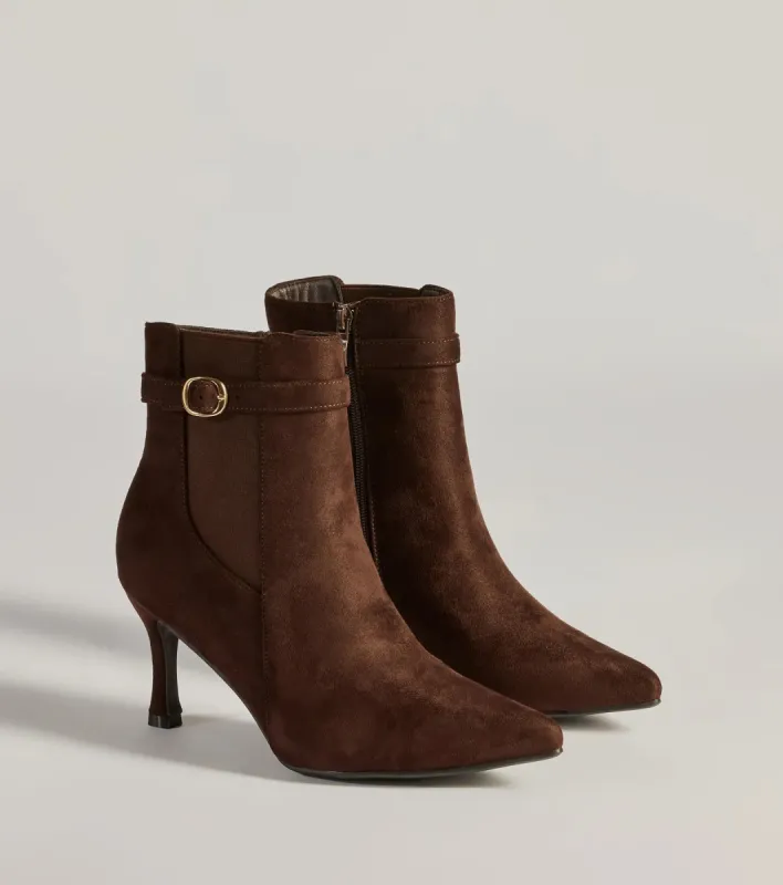 Of-The-Moment Stiletto Ankle Booties sold by Windsor