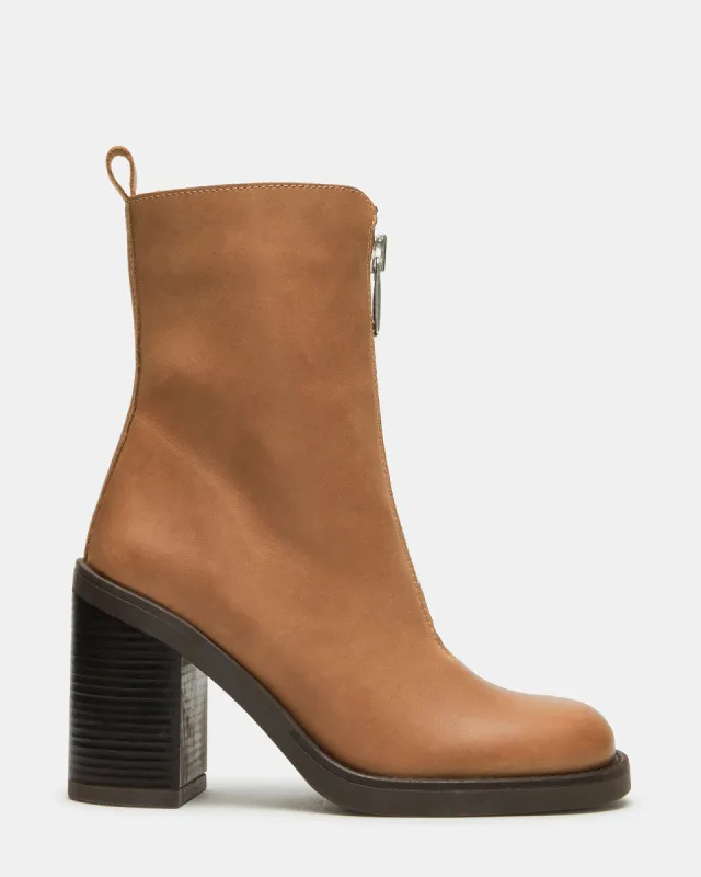 DECLAN COGNAC LEATHER sold by Steve Madden