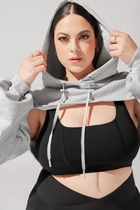 Cloud Shruggie - Heather Grey sold by POPFLEX