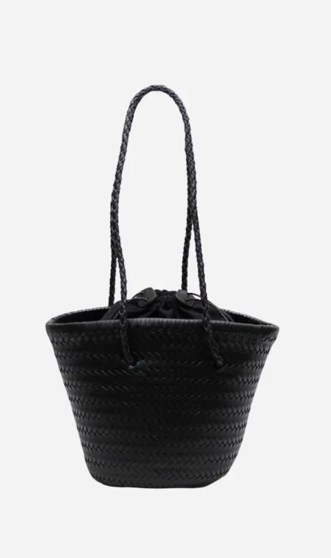 La Tribe | Woven Bucket Bag - Black sold by Sister & Co