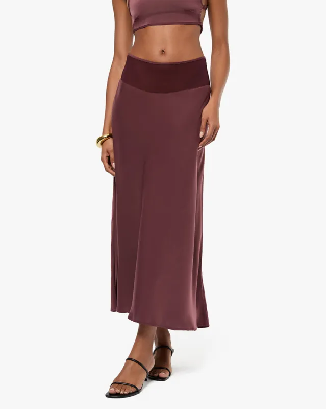 Midi Chiffon Cutout Skirt sold by WeWoreWhat