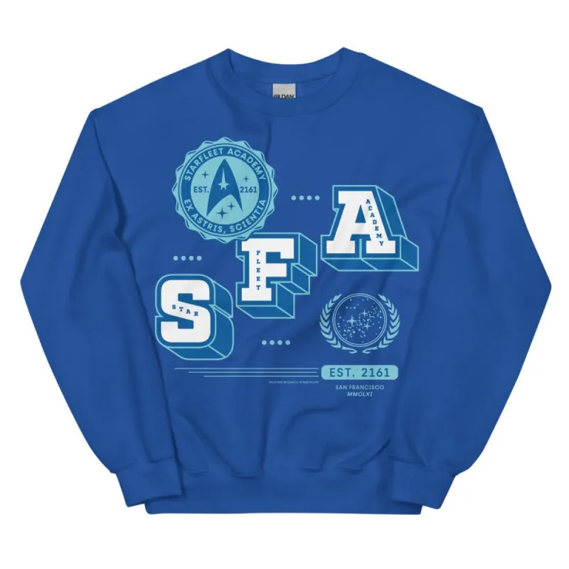 Star Trek: Starfleet Academy SFA Crewneck Sweatshirt sold by Paramount Shop