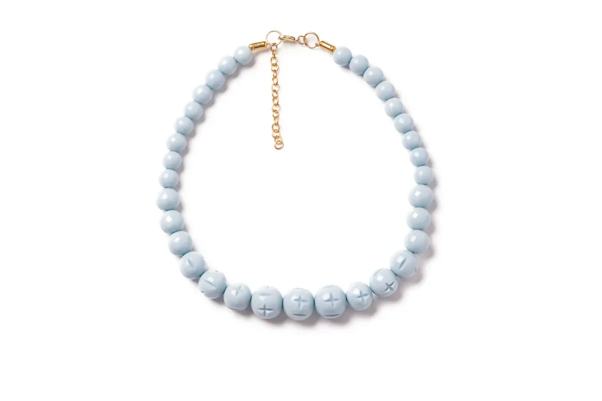 Collier powder blue sold by Vintage Romance