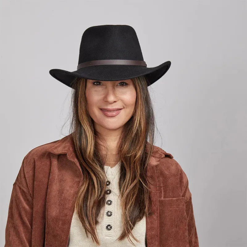 Pathfinder | Womens Wool Felt Outback Hat sold by American Hat Makers