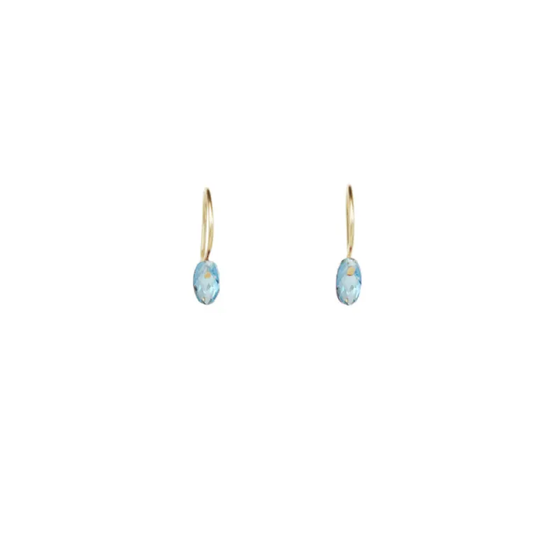 Oval Gemstone Earrings - Select Styles Only sold by Catherine Weitzman Jewelry
