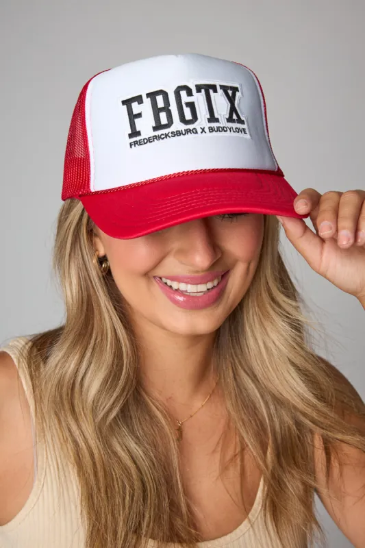 FBGTX Trucker Hat - Red sold by Buddy Love