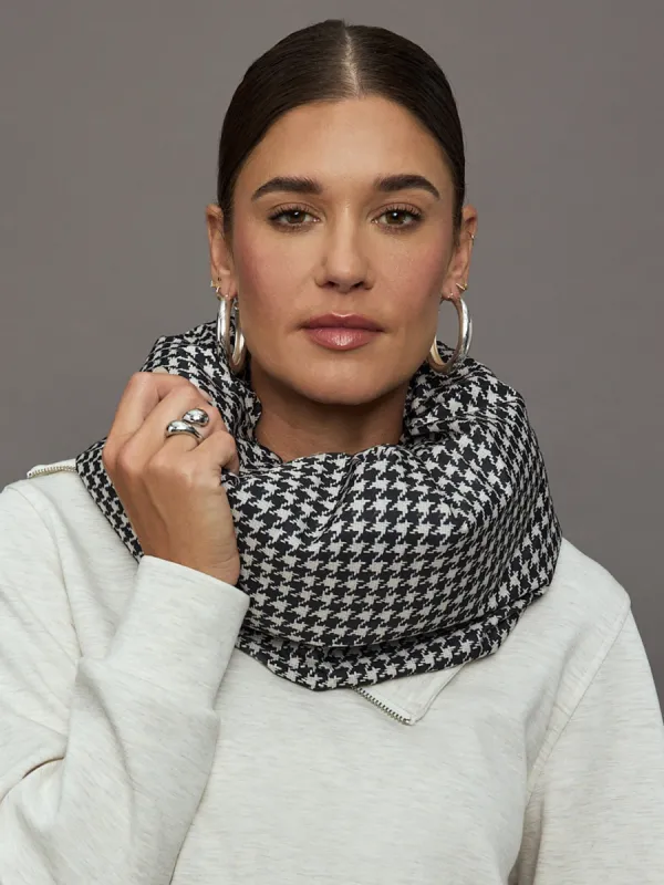 Tube Scarf - Houndstooth sold by Carbon38