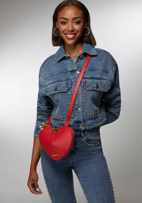 Malou Heart Crossbody sold by Bebe