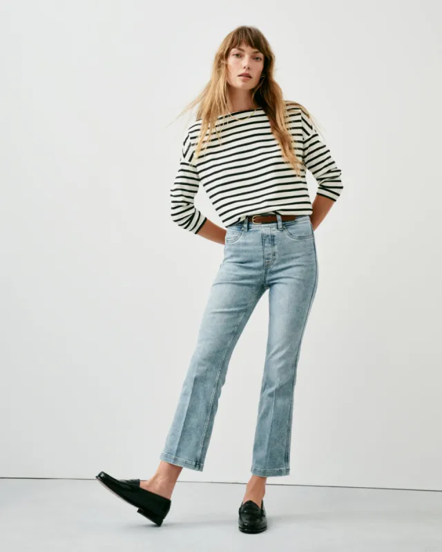 SPANXshape™ EveryWear Kick Flare Jeans, Indigo Sky sold by SPANX