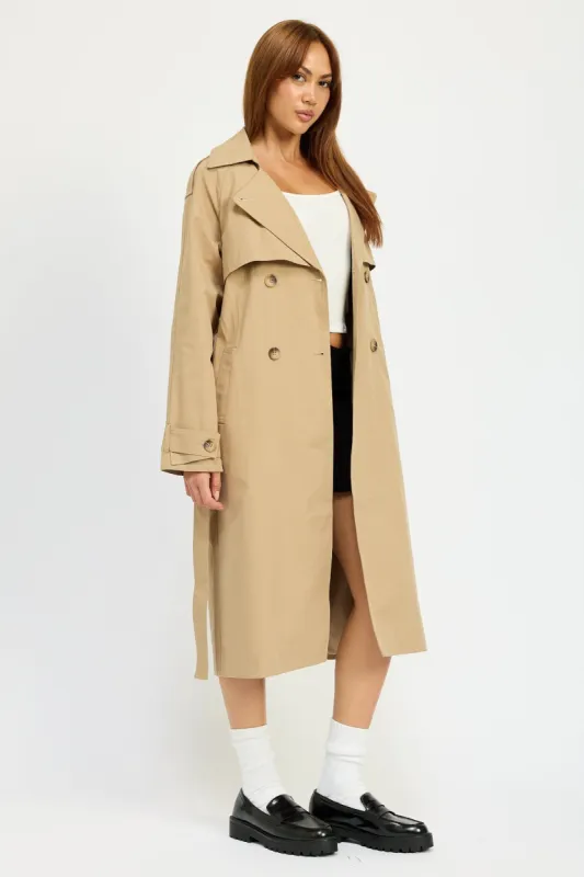 Double Breast Trench Coat sold by Plenty