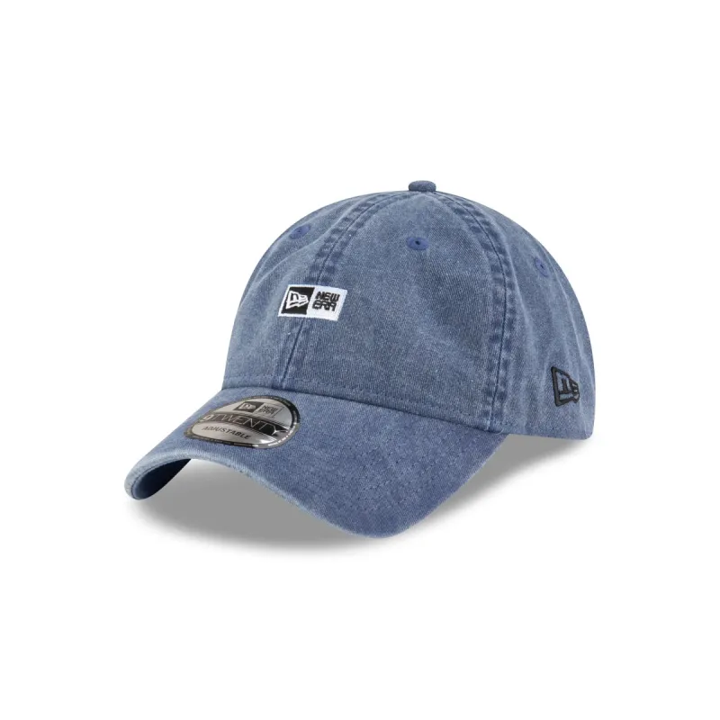 New Era Cap Acid Wash Box Logo 9TWENTY Adjustable Hat sold by New Era