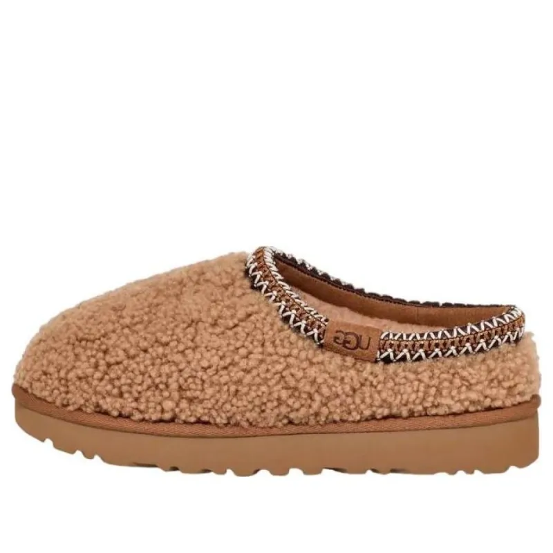 (WMNS) UGG Tasman Maxi Curly Slipper 'Chestnut' 1158356-CHE sold by KicksCrew