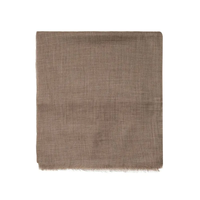 Brown Cashmere Scarf sold by Louxly
