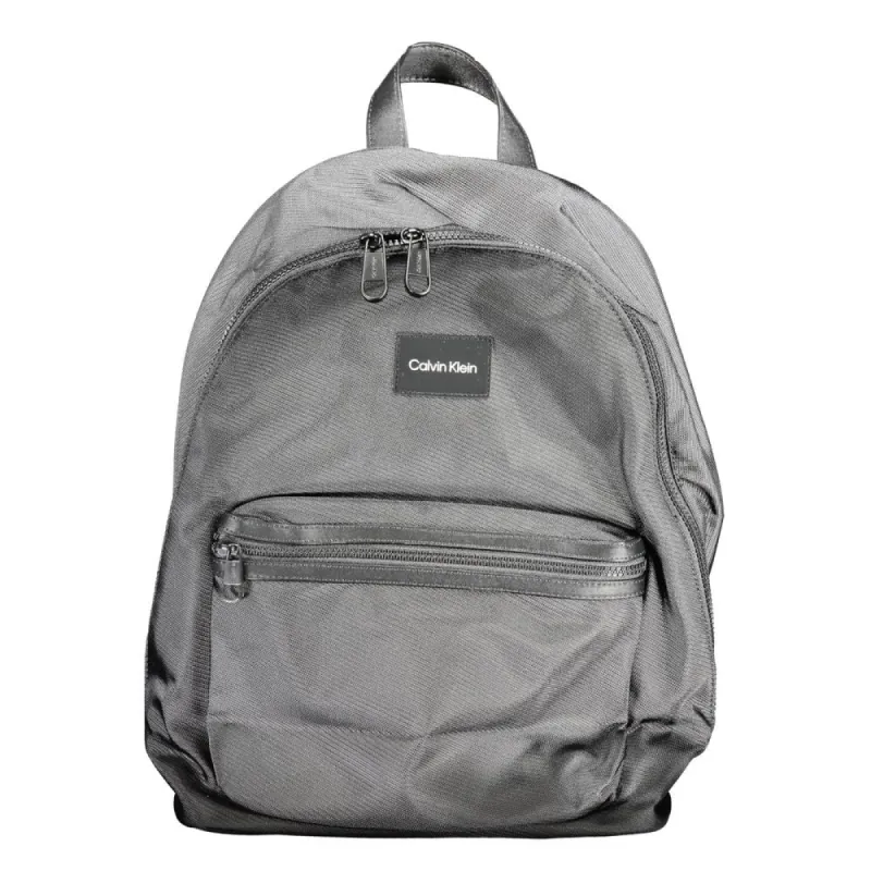 Black Polyester Backpack sold by Louxly