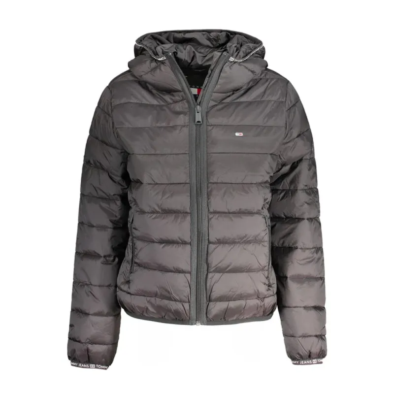 Black Polyester Jackets & Coat sold by Louxly