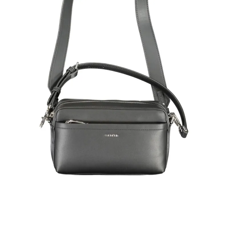 Black Polyester Handbag sold by Louxly