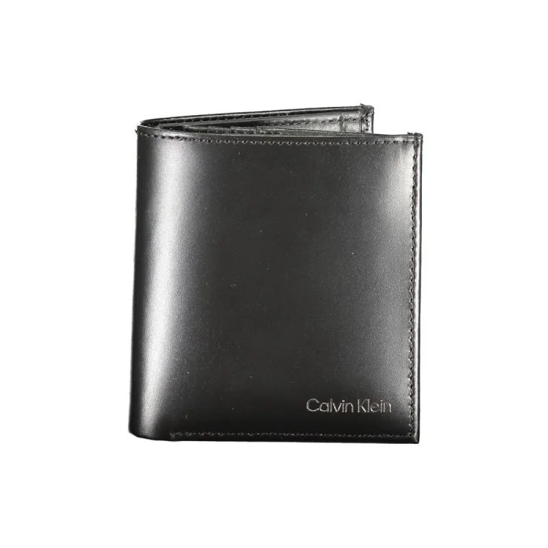 Black Leather Wallet sold by Louxly
