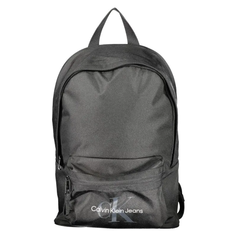 Black Polyester Backpack sold by Louxly