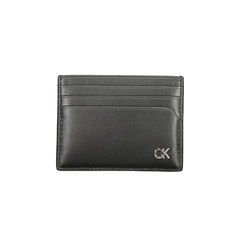 Black Leather Wallet sold by Louxly