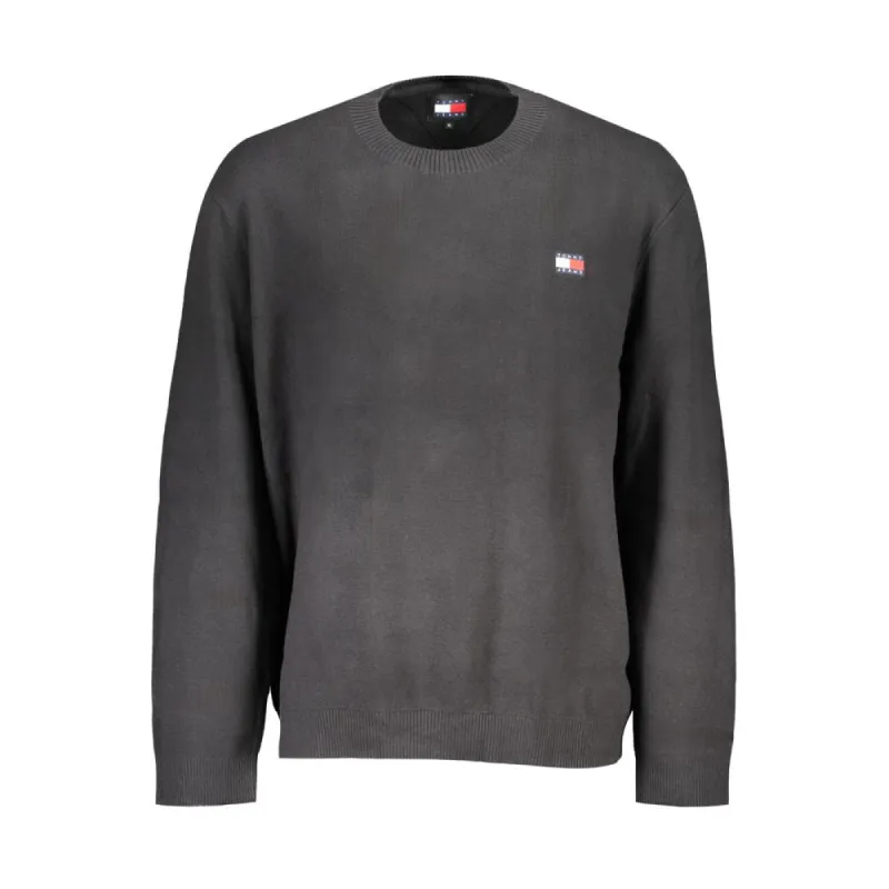 Black Cotton Sweater sold by Louxly