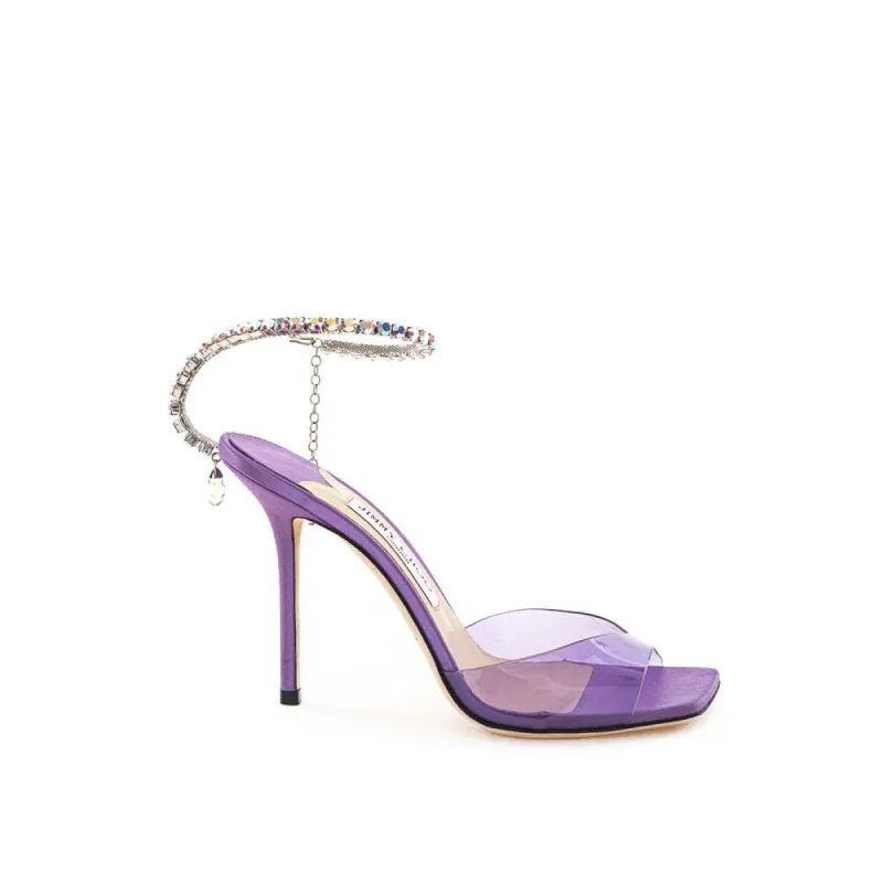 Purple Raso Sandal sold by Louxly