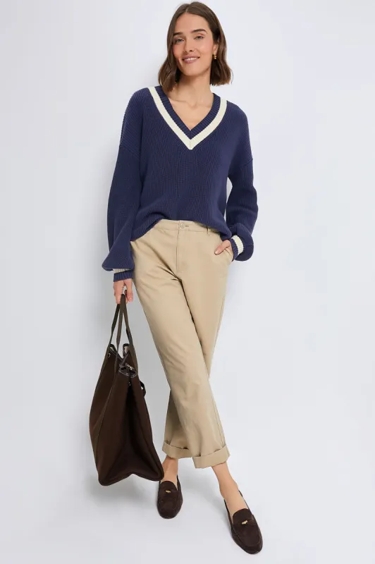 Khaki Chino Collins Pants sold by Tuckernuck