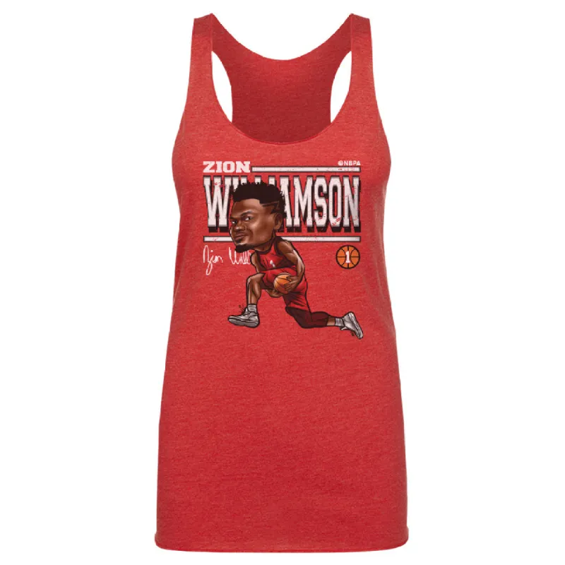Zion Williamson Cartoon WHT sold by 500 Level