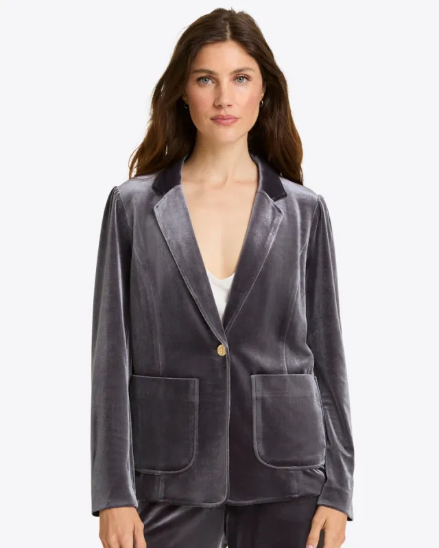 Blazer in Velvet sold by Draper James