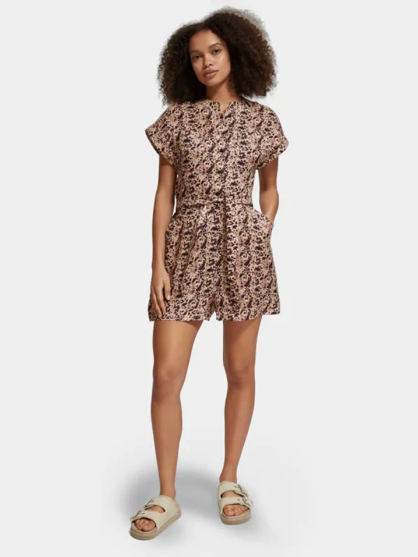 Linen printed playsuit sold by Scotch and Soda