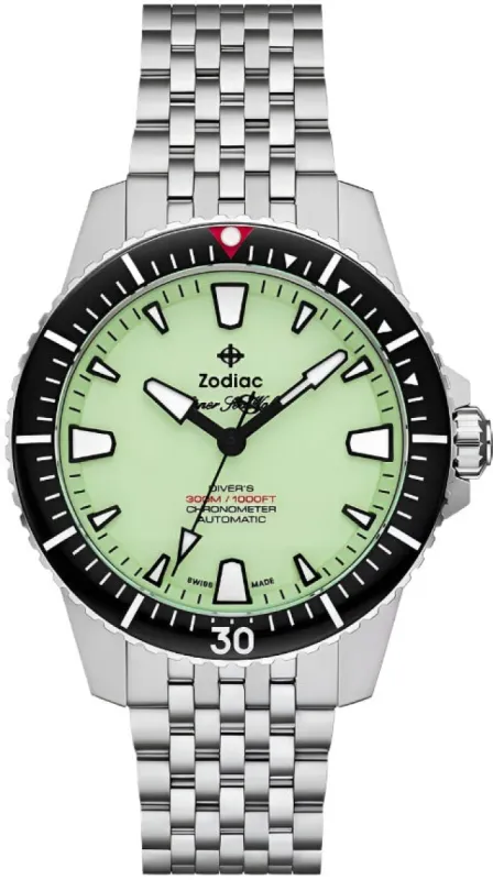 Zodiac Pro Diver Watch sold by Jura Watches