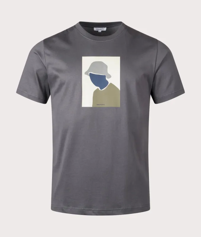 Johannes Organic Cotton Bucket Hat Print T-shirt sold by EQVVS