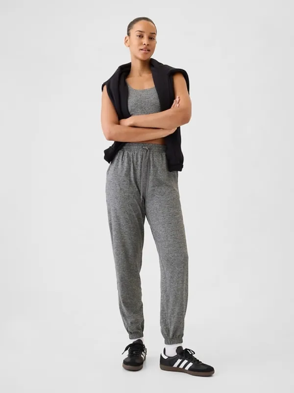GapFit Lightweight Brushed Jersey Joggers sold by GAP