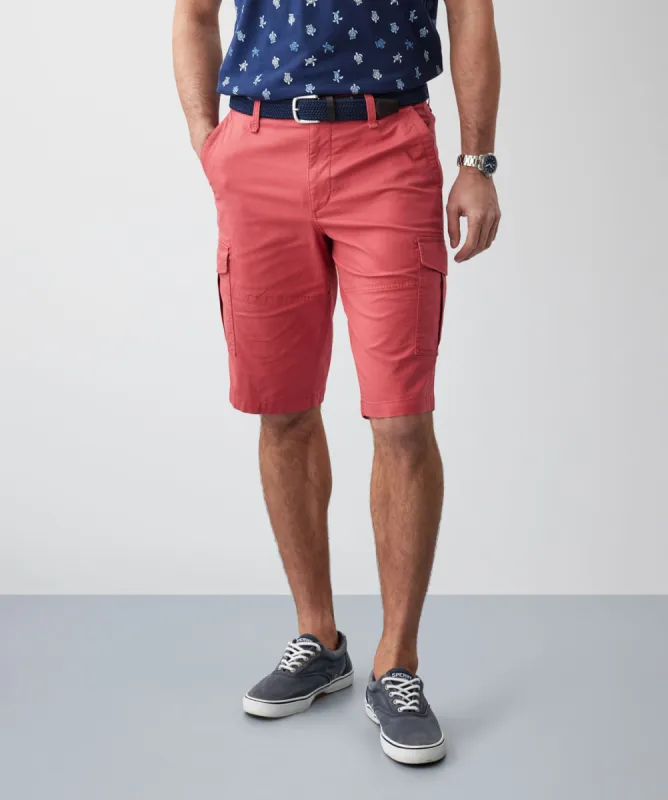 Long Cargo Shorts - Red sold by GAZMAN