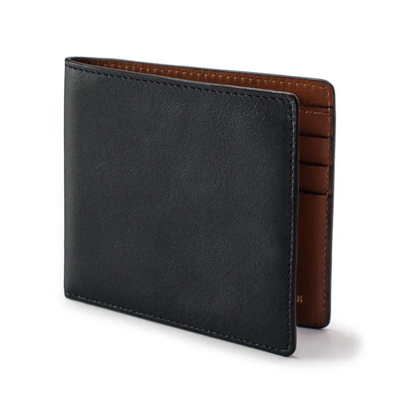 The Minimalist Billfold Wallet in Black sold by Taylor Stitch