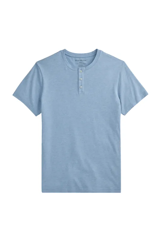 Pima Short Sleeve Henley sold by Mack Weldon