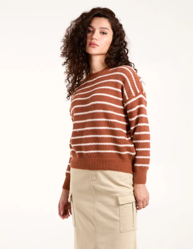 Textured Stripe Jumper sold by Blue Vanilla