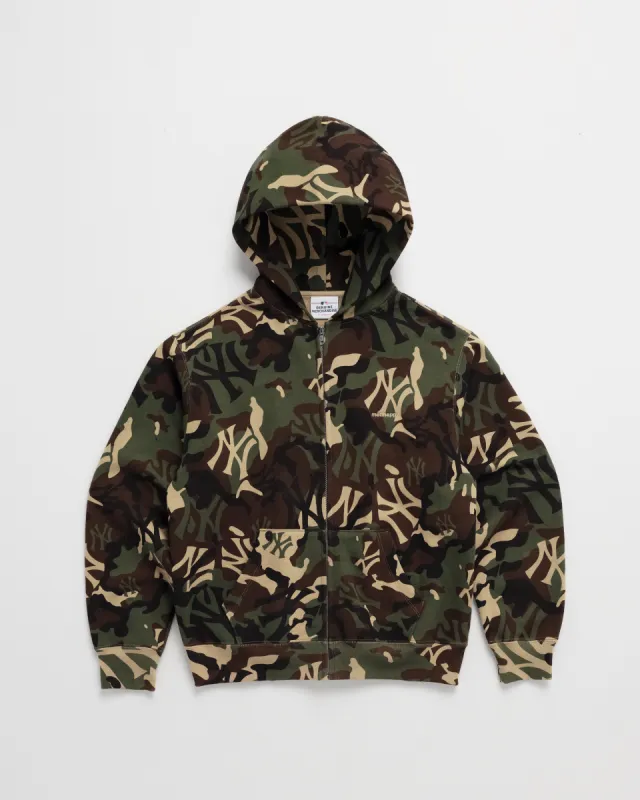Yankees Camo Full Zip sold by Madhappy