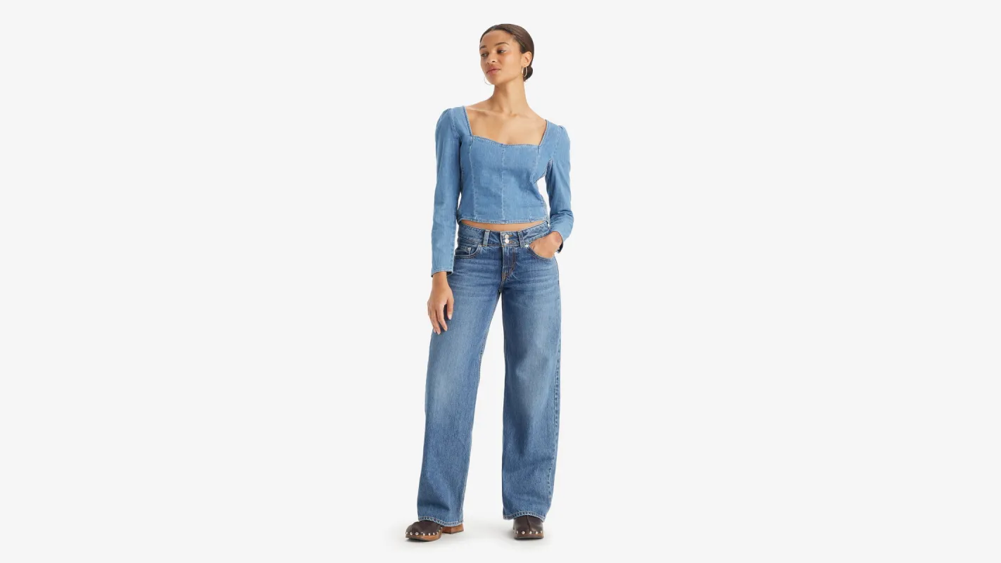 Levi's Jean Taille Très Basse - Femme - Bleu / It'S A Vibe - 26X34 sold by Levi's