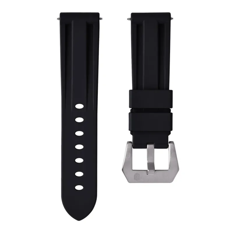 DYKARMBAND - RS VINTAGE DIVER - PANERAI STYLE - BLACK sold by Royal Straps