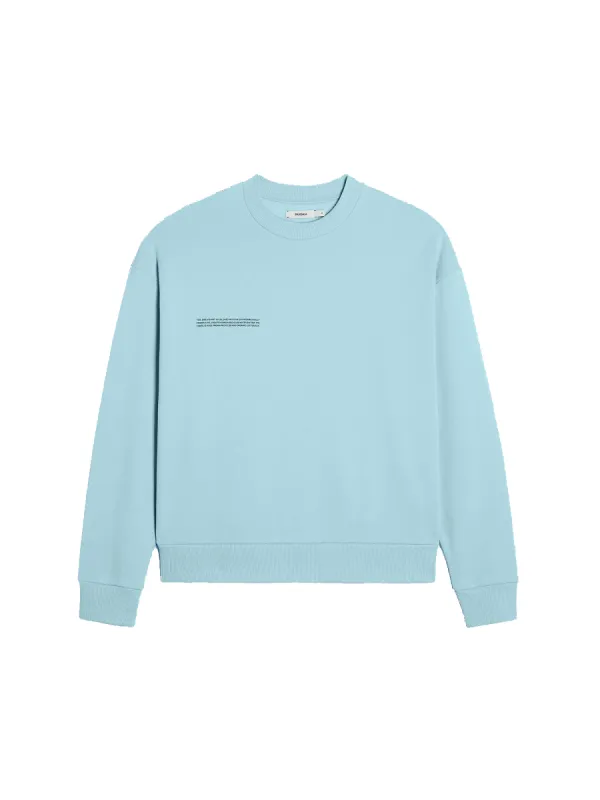 Sale Mens 365 Heavyweight Sweatshirt—celestial blue sold by Pangaia
