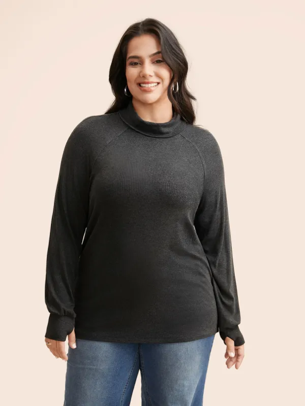 Supersoft Turtleneck Top sold by Bloomchic