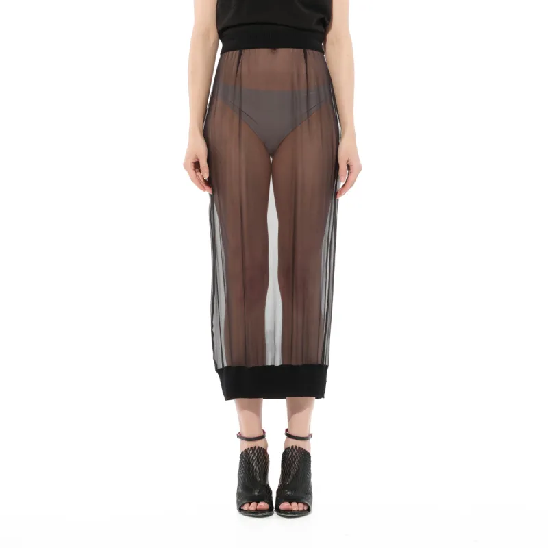 Long Skirt in Black sold by MARAIS